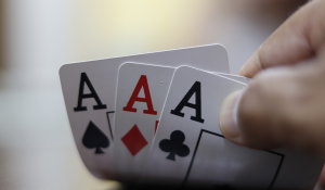 Three aces